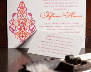 Event stationery